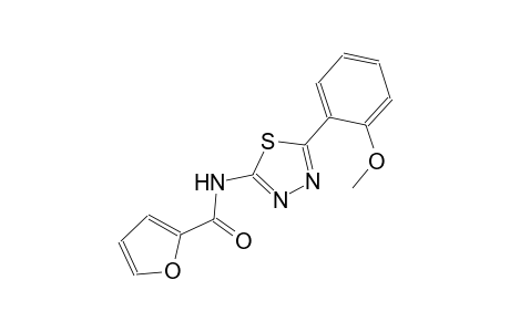 N-[5-(2-methoxyphenyl)-1,3,4-thiadiazol-2-yl]-2-furamide