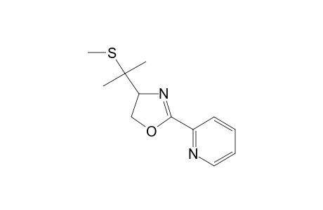 2-[4-(2-methylsulfanylpropan-2-yl)-4,5-dihydro-1,3-oxazol-2-yl]pyridine