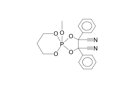 2-METHOXY-2-(1',3'-PROPYLENEDIOXY)-4,5-DICYANO-4,5-DIPHENYL-1,3,2-DIOXAPHOSPHOLANE