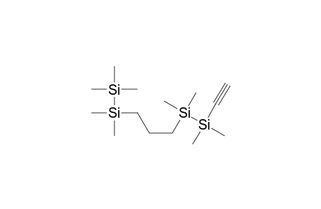 Disilane, [3-(2-ethynyl-1,1,2,2-tetramethyldisilanyl)propyl]pentamethyl-