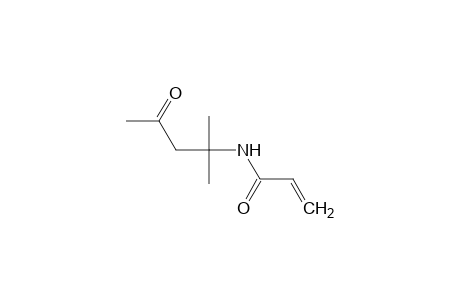 N-(1,1-dimethyl-3-oxobutyl)acrylamide