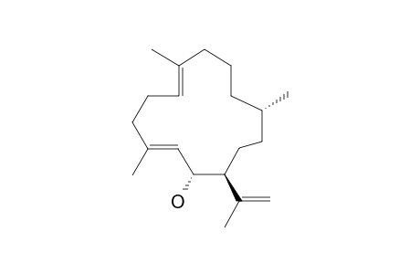 (1S,2R,12S)-4,8,12-Trimethyl-1-(1-methylenethyl)cyclotetradeca-3,7-dien-2-ol