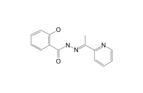 Ethanone, 1-(2-pyridinyl)-, (2-hydroxybenzoyl)hydrazone