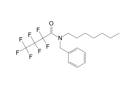 Heptafluorobutyramide, N-benzyl-N-heptyl-