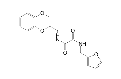 ethanediamide, N~1~-[(2,3-dihydro-1,4-benzodioxin-2-yl)methyl]-N~2~-(2-furanylmethyl)-