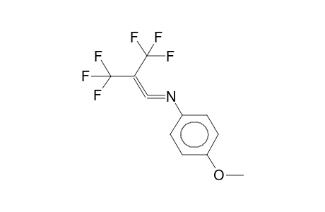 1,1-BIS(TRIFLUOROMETHYL)-N-(4-METHOXYPHENYL)IMINOKETENE