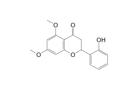 5,7-dimethoxy-2'-hydroxyflavanone