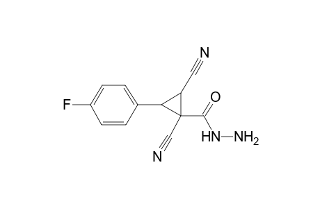 Cyclopropanecarbohydrazide, 1,2-dicyano-3-(4-fluorophenyl)-