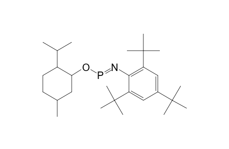 MENTHYLOXY-N-[2,4,6-TRIS-(TERT.-BUTYL)-PHENYL]-IMINOPHOSPHINE