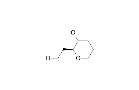 (2S,3R)-2-(2-hydroxyethyl)-3-oxanol