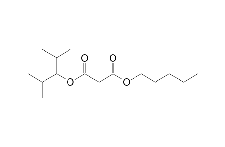 Malonic acid, 2,4-dimethylpent-3-yl pentyl ester