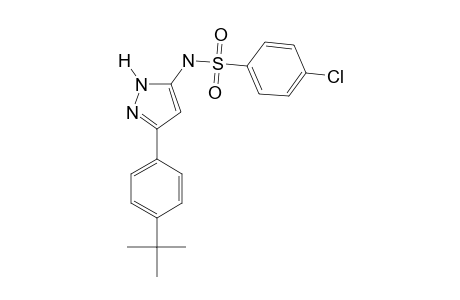 N-[3-(p-tert-butylphenyl)pyrazol-5-yl]-p-chlorobenzamide