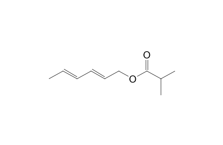 (2E,4E)-Hexadienol isobutanoate