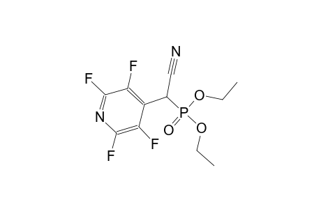 Diethyl cyano(2,3,5,6-tetrafluoro-4-pyridinyl)methylphosphonate