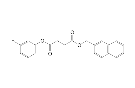 Succinic acid, naphth-2-ylmethyl 3-fluorophenyl ester