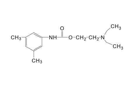 3,5-dimethylcarbanilic acid, 2-(diethylamino)ethyl ester