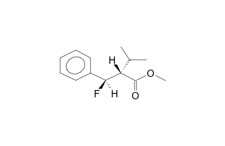 THREO-(METHYL 2-ISOPROPYL-3-PHENYL-3-FLUOROPROPANOATE)