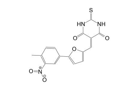 5-{[5-(4-methyl-3-nitrophenyl)-2-furyl]methylene}-2-thioxodihydro-4,6(1H,5H)-pyrimidinedione