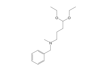 4-(N-methylbenzylamino)butyraldehyde, diethyl acetal