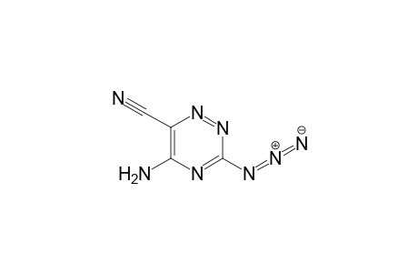 5-Amino-3-azido-1,2,4-triazine-6-carbonitrile