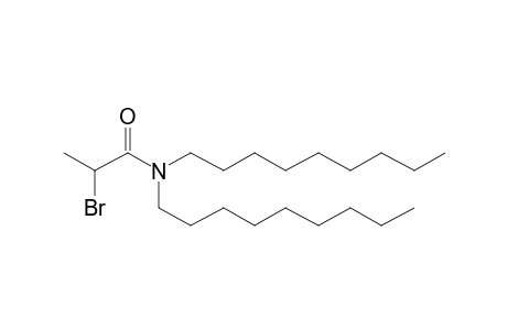 Propanamide, N,N-dinonyl-2-bromo-