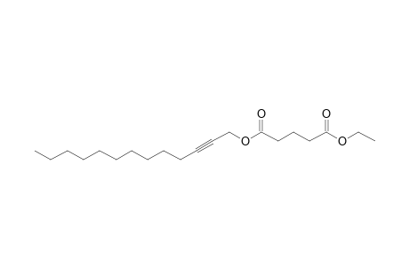 Glutaric acid, ethyl tridec-2-ynyl ester