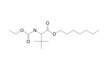 Tert-leucine, N-ethoxycarbonyl-, heptyl ester