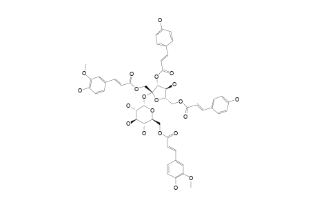 LAPATHOSIDE-A;1,6'-DIFERULOYL-3,6-DI-P-COUMAROYL-SUCROSE