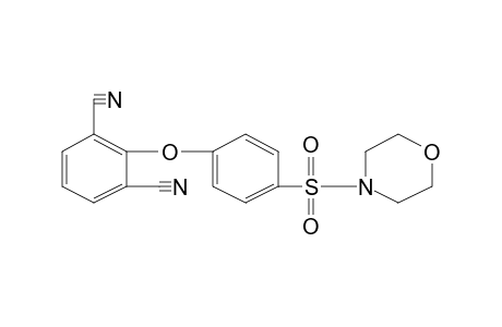 2-[p-(Morpholinosulfonyl)phenoxy]isophthalonitrile