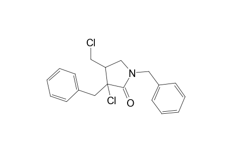 N-Benzyl-3-benzyl-3-chloro-4-chloromethylpyrrolidin-2-one