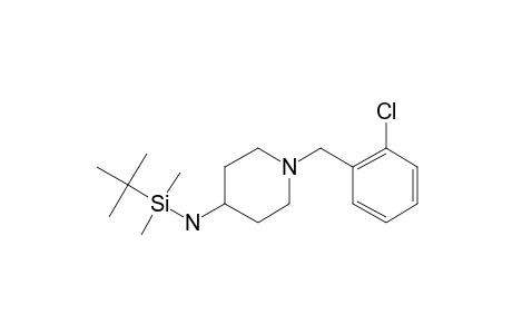 1-(2-Chlorobenzyl)-4-piperidinamine, N-(tert-butyldimethylsilyl)-