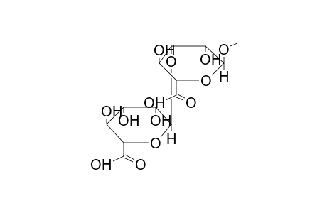 [METHYL-3-O-(ALPHA-D-MANNOPYRANOSYLURONIC ACID)-ALPHA-D-MANNOPYRANOSIDE]URONIC ACID