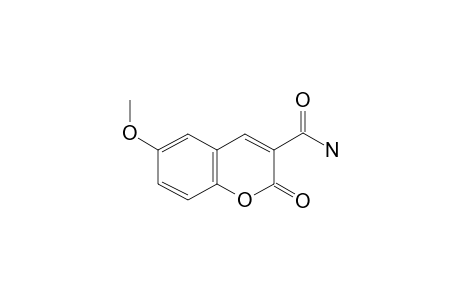 6-methoxy-2-oxo-2H-chromene-3-carboxamide