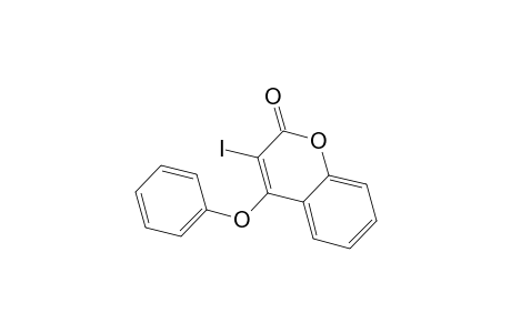 2H-1-Benzopyran-2-one, 3-iodo-4-phenoxy-