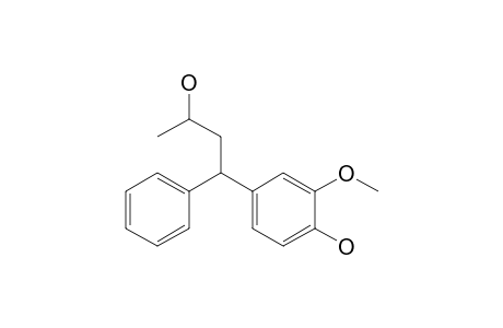 4-(3-Hydroxy-1-phenylbutyl)-2-methoxyphenol