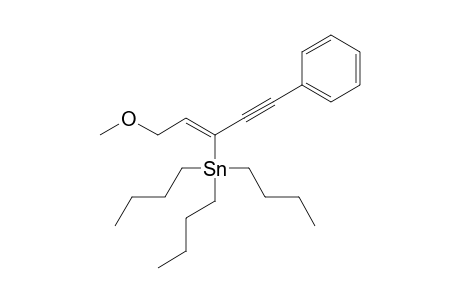 Tributyl-[(Z)-3-methoxy-1-(2-phenylethynyl)prop-1-enyl]stannane