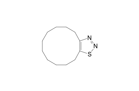 4,5,6,7,8,9,10,11,12,13-Decahydro-cyclododeca(D)-1,2,3-thiadiazol