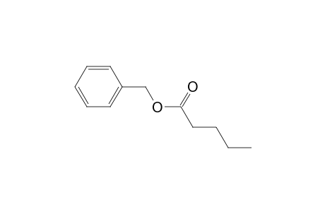 Pentanoic acid, phenylmethyl ester