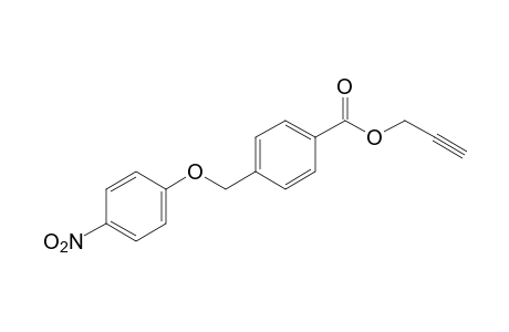 alpha-(p-Nitrophenoxy)-p-toluic acid, 2-propynyl ester