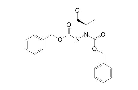 DIBENZYL-(R)-1-(1-METHYL-2-HYDROXYETHYL)-HYDRAZINE-1,2-DICARBOXYLATE