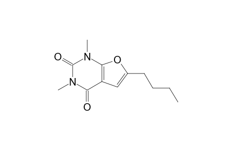 6-butyl-1,3-dimethyl-furo[2,3-d]pyrimidine-2,4-dione