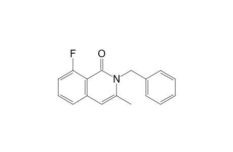 2-Benzyl-8-fluoro-3-methylisoquinolin-1(2H)-one