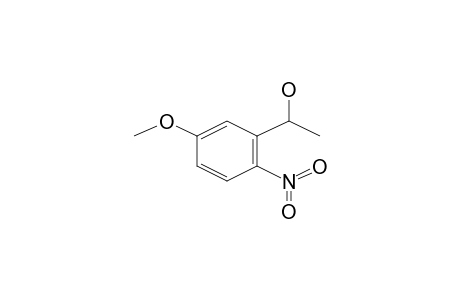 Benzyl alcohol, 5-methoxy-.alpha.-methyl-2-nitro-