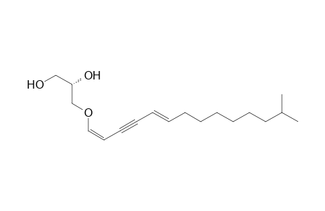 (2S)-3-[(1Z,5E)-13-methyltetradeca-1,5-dien-3-ynoxy]propane-1,2-diol