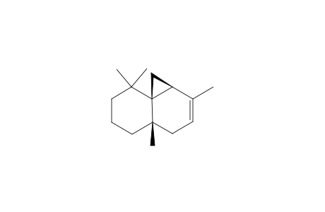 (-)-(1aS,4aS,8aS)-1,1a,4,4a,5,6,7,8-octahydro-2,4a,8,8-tetramethylcyclopropa[d]naphthalene
