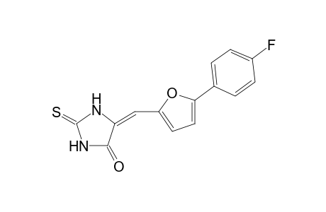 4-imidazolidinone, 5-[[5-(4-fluorophenyl)-2-furanyl]methylene]-2-thioxo-, (5E)-