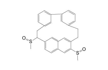 2,7-(Ethano[1,3]benzeno[1,3]benzenoethano)naphthalene, bis(methylsulfonyl)-