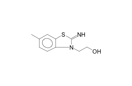 2-IMINO-6-METHYL-3-(BETA-HYDROXYETHYL)BENZOTHIAZOLINE