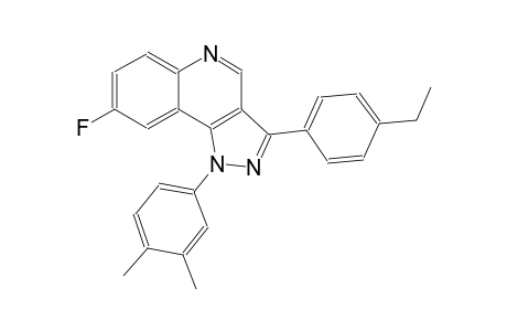 1-(3,4-dimethylphenyl)-3-(4-ethylphenyl)-8-fluoro-1H-pyrazolo[4,3-c]quinoline