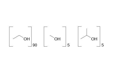Alcohol, anhydrous (5% Methanol, 5% Isopropanol)